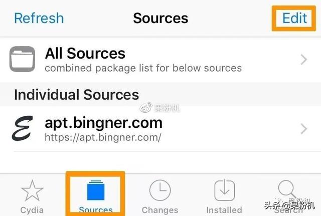 cydia怎么添加源
