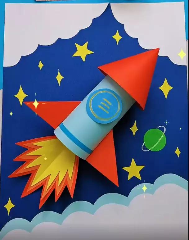 我的祖国手工作品幼儿园(我的祖国手工)