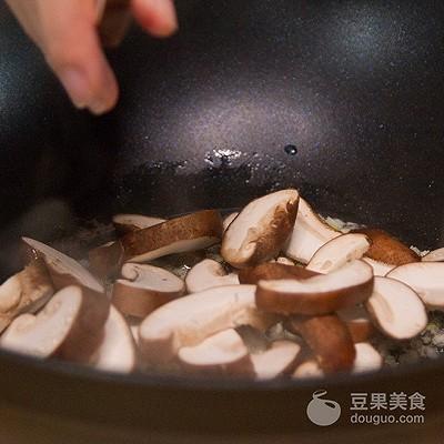 香菇油菜的做法
