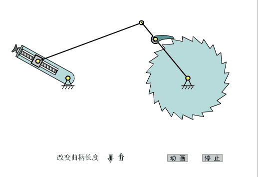 鄂式破破碎机结构符号简图