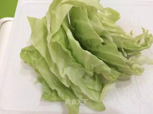 素炒洋白菜  炒洋白菜