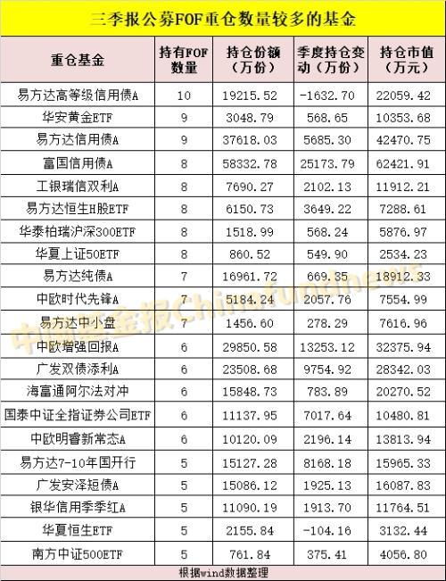 基金爱好者「潜力基金」