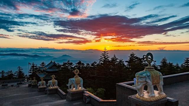 峨眉山风景图片