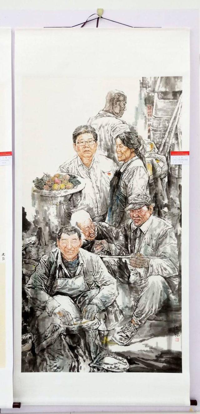 脱贫工程成果展