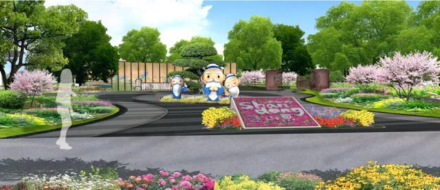 崇明花博会福建展园主体工程完工
