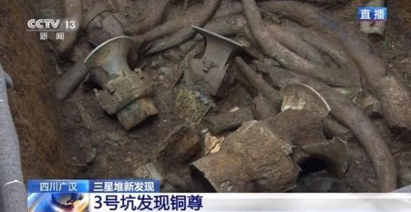 三星堆 新发现丨铜尊、方尊、铜人首……3号坑里的这些文物你都认识吗？