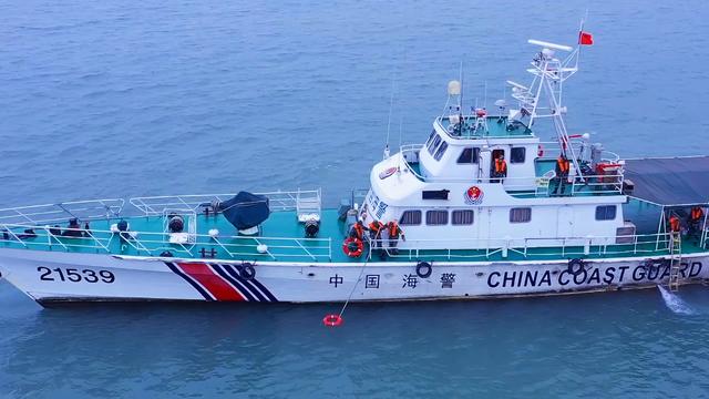 有图有视频直击潮汕三市海警海上联合演练现场