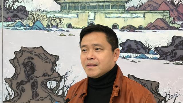 中国工程院谢和平书法展