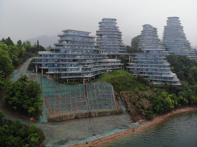 黄山太平湖公寓新华视点黄山太平湖流域违规开发安徽明年大拆迁地段