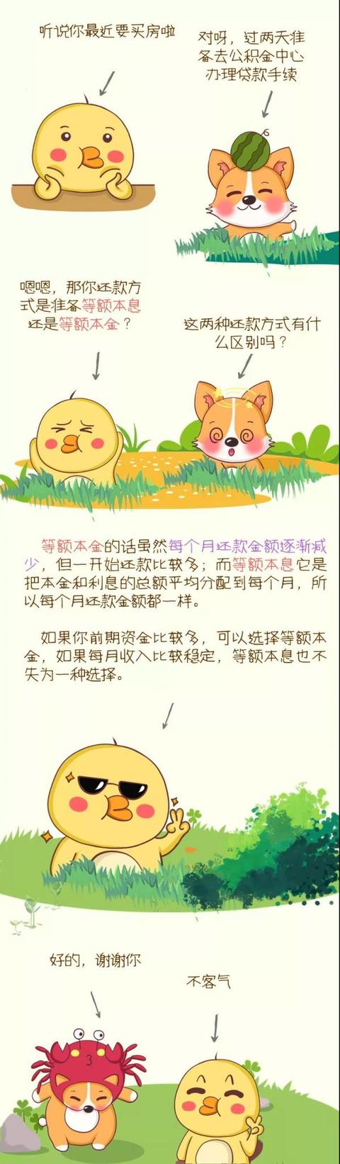 公积金贷款选择什么还款方式「住房公积金贷款哪种还款方式划算」
