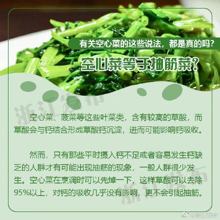 关于空心菜的3个谣言！可以休矣