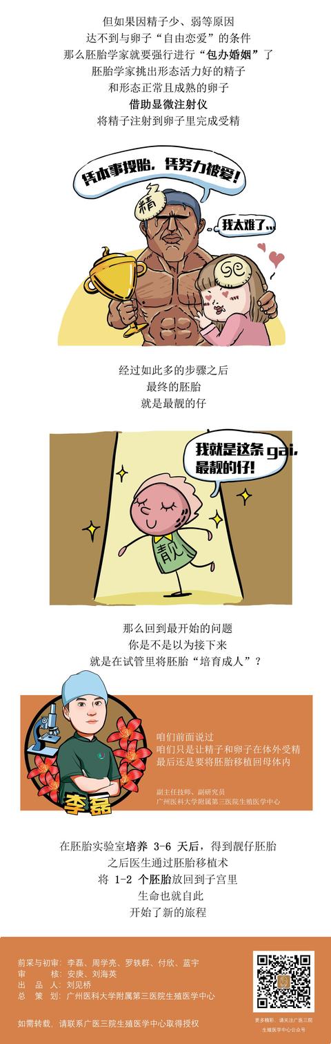 试管婴儿从哪里来？医院推出科普漫画“生殖科的故事”