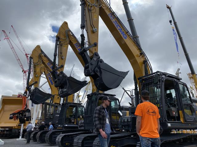 拉斯维加斯工程机械展成交额