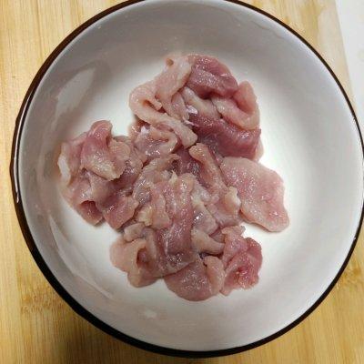 黄瓜炒肉片