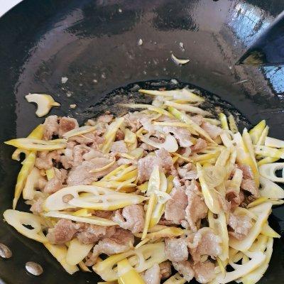 竹笋炒肉的做法