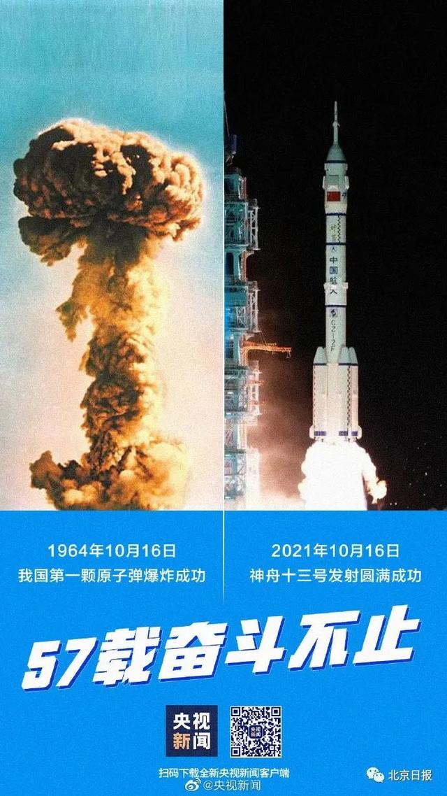 今天，致敬57年前的东方巨响