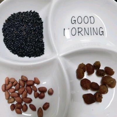 独家：新手0失败黑米花生桂圆饮