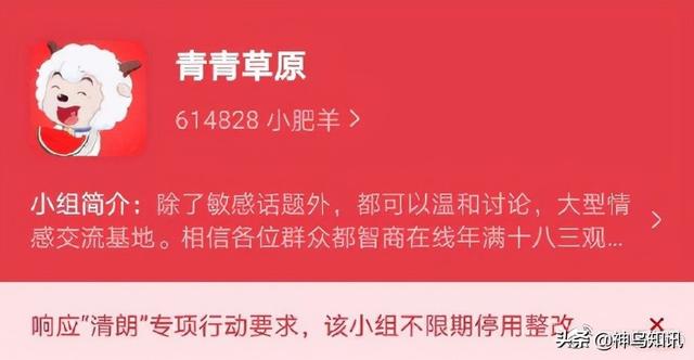 豆瓣多个娱乐小组不限期停用整改
