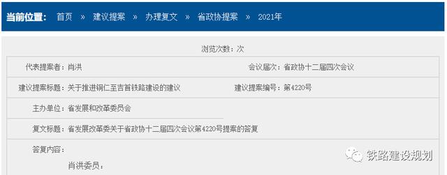 铁路工程2020发展状况