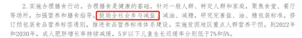 盐之有理 减盐前行~