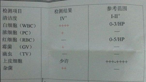 妇科白带检查白细胞是什么意思