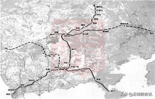 深圳东进，城际先行！深圳东部城际轨道交通大爆发，1800亿齐招标