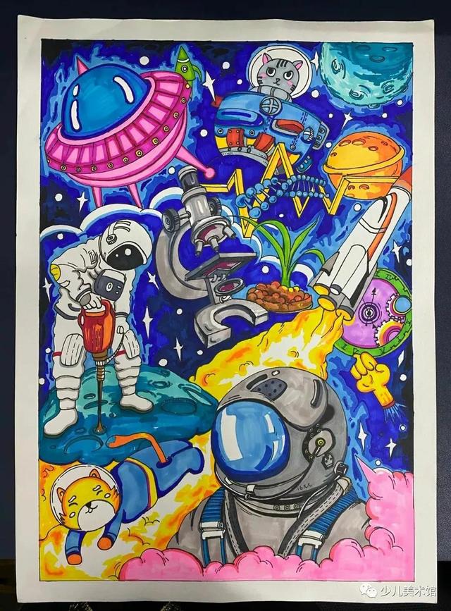 科幻画作品