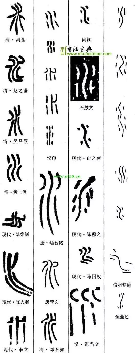 水笔顺怎么写