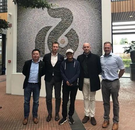 马云先生和虞锋先生到访荷兰