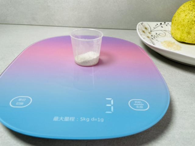 家有萌宝，厨房秤怎么少得了？川贝炖雪梨记