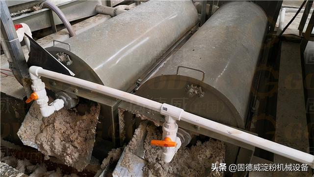 淀粉过滤机换滤网