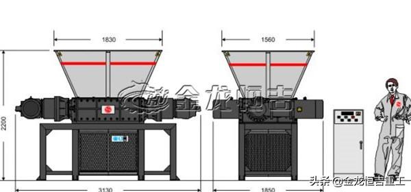 机头800型塑料破碎机