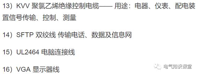 电缆标准型号怎么表示,多股电线型号规格表示方法