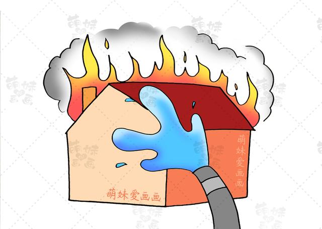 消防车简笔画图片大全