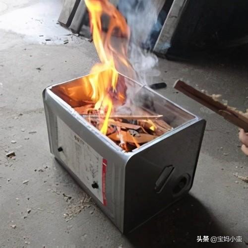 自制木炭烧烤炉在家自制烧烤炉