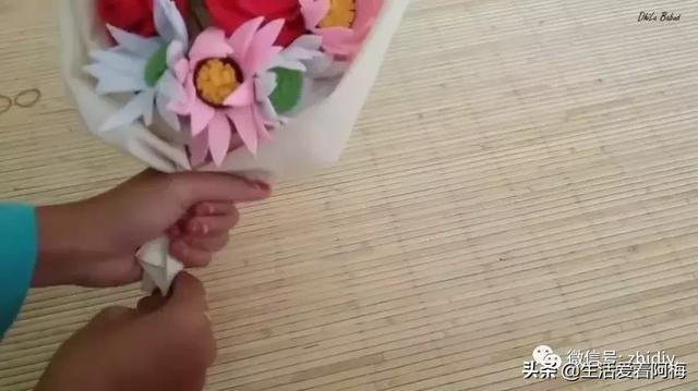 花束包装教程