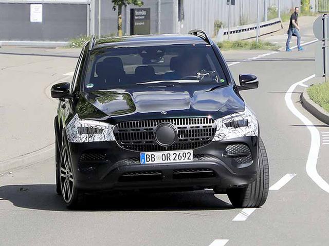 新款奔馳gle諜照曝光 內飾或配s級 熱點訊息網