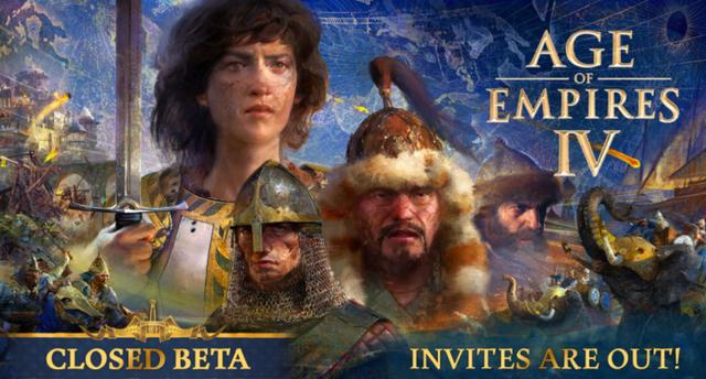 《帝国时代 4》在今日开启封测：可用包括中国在内的四个文明