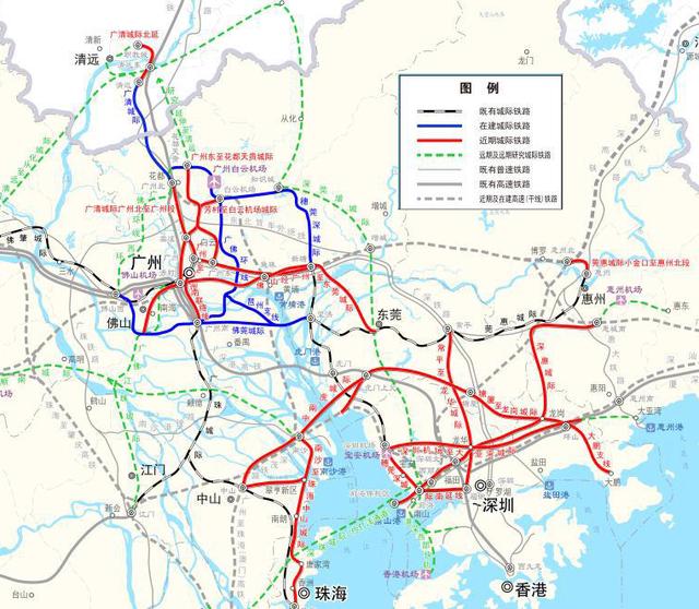 广州2035年总体规划图广州2035年总体规划图标清版