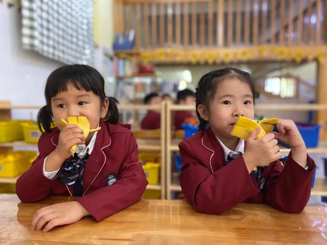 金水一幼中、大班开学第一天掠影