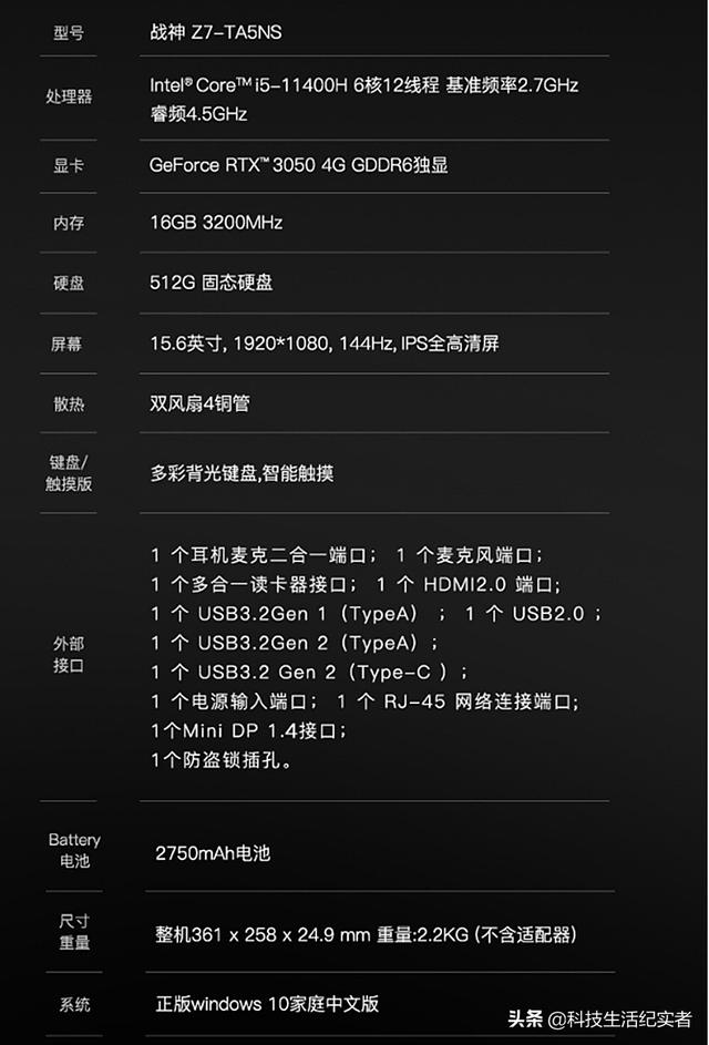 五款最佳的RTX3050笔记本：有游戏本也有轻薄本，最低售价不足6千