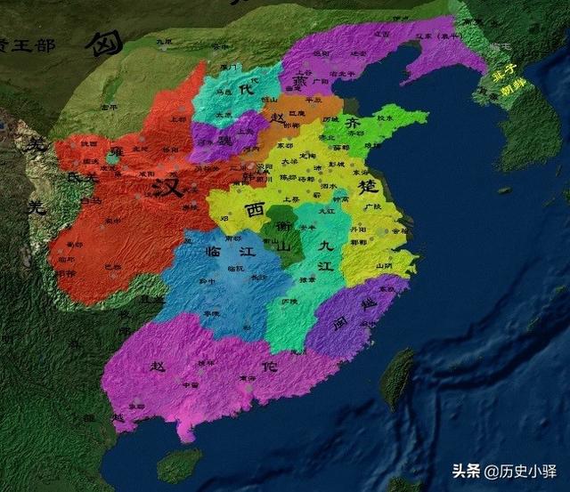 图解西汉两百余年疆域变化-第2张图片-看历史网