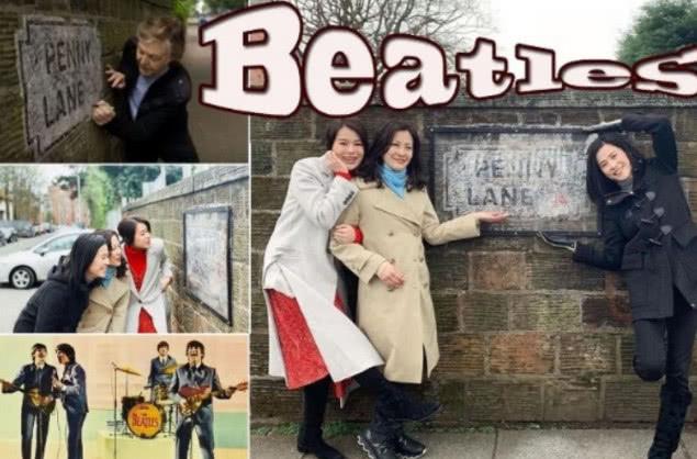 TVB3位当家花旦同框，英国街头一起拍照，网友：又是波回忆杀