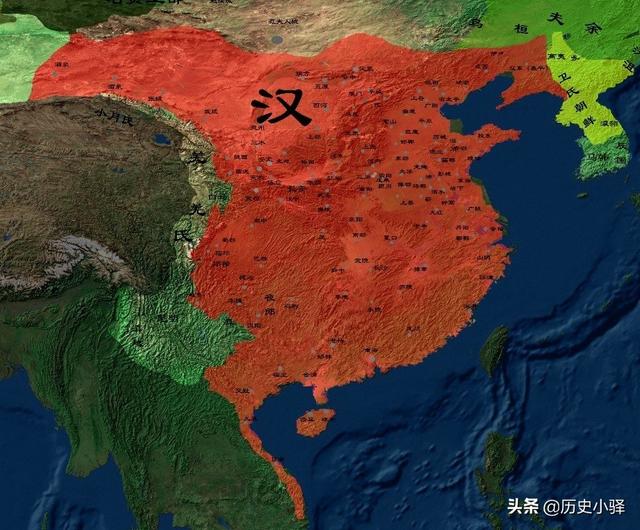 图解西汉两百余年疆域变化-第23张图片-看历史网