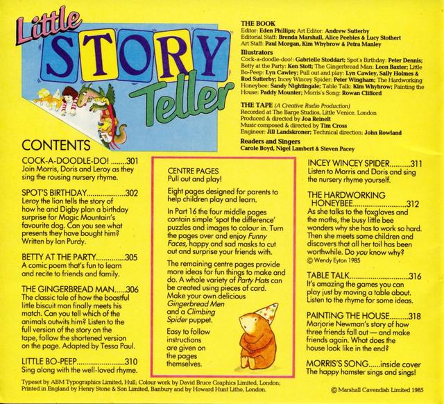 原版英文儿童故事Little  Story  Teller系列全含MP3音频