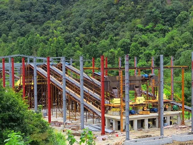 时产600吨砂石生产线