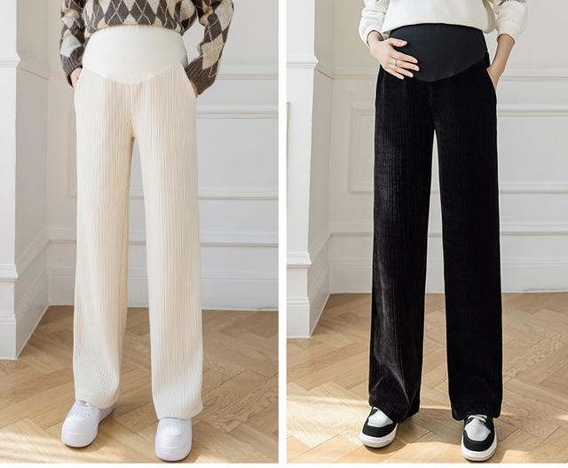 孕期怎么选裤子 孕妇冬天穿搭 孕妇裤子 孕妇时髦 孕妇怎么打扮好看