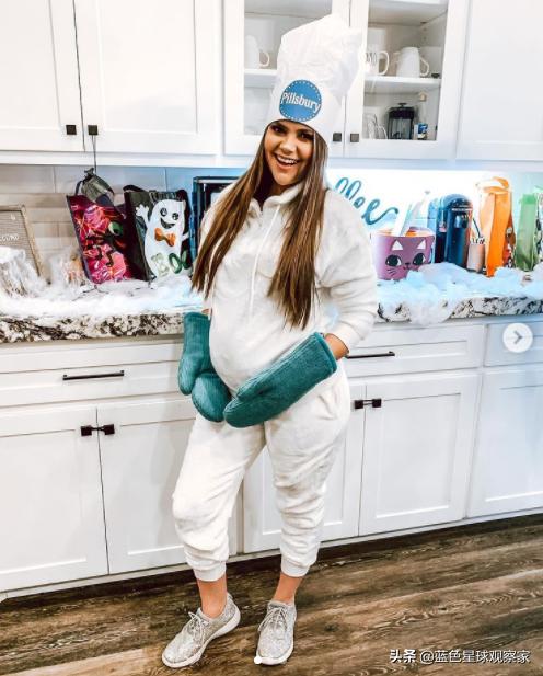 万圣节，孕妇原来还能装成这样？20张脑洞大开的孕妇装扮（一）