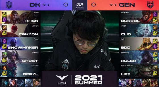 LOL-LCK：Rascal三杀佛耶戈“尽力局”，DK惊险偷家2-0双杀GEN