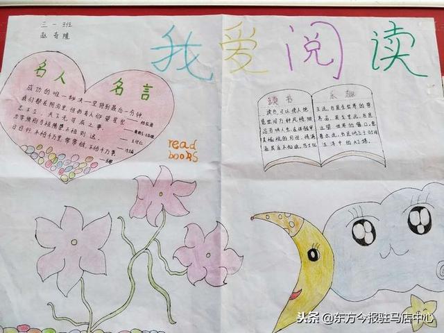 读书伴我成长手抄报读书伴我成长手抄报怎么画